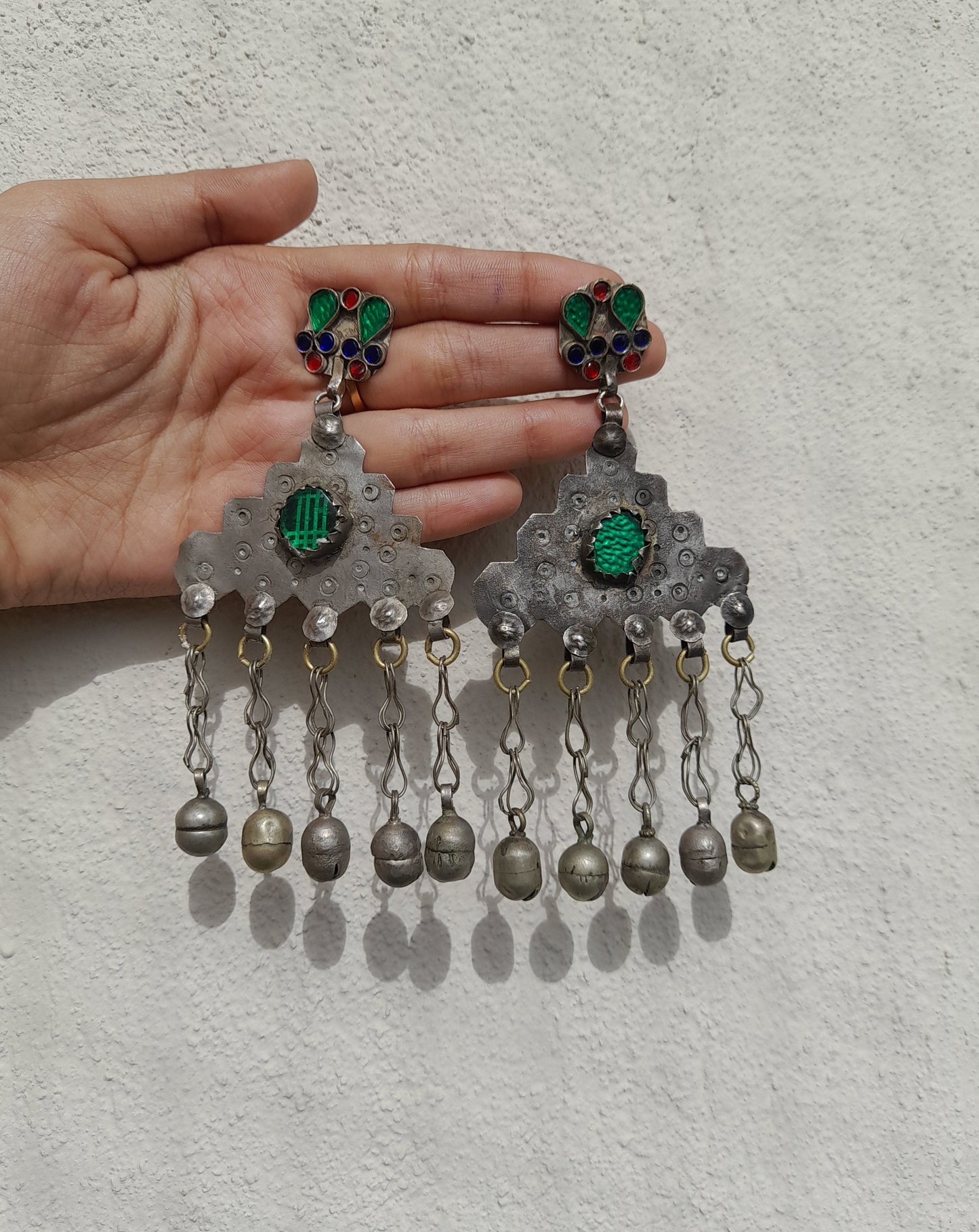 Moutjza Afghan Earrings