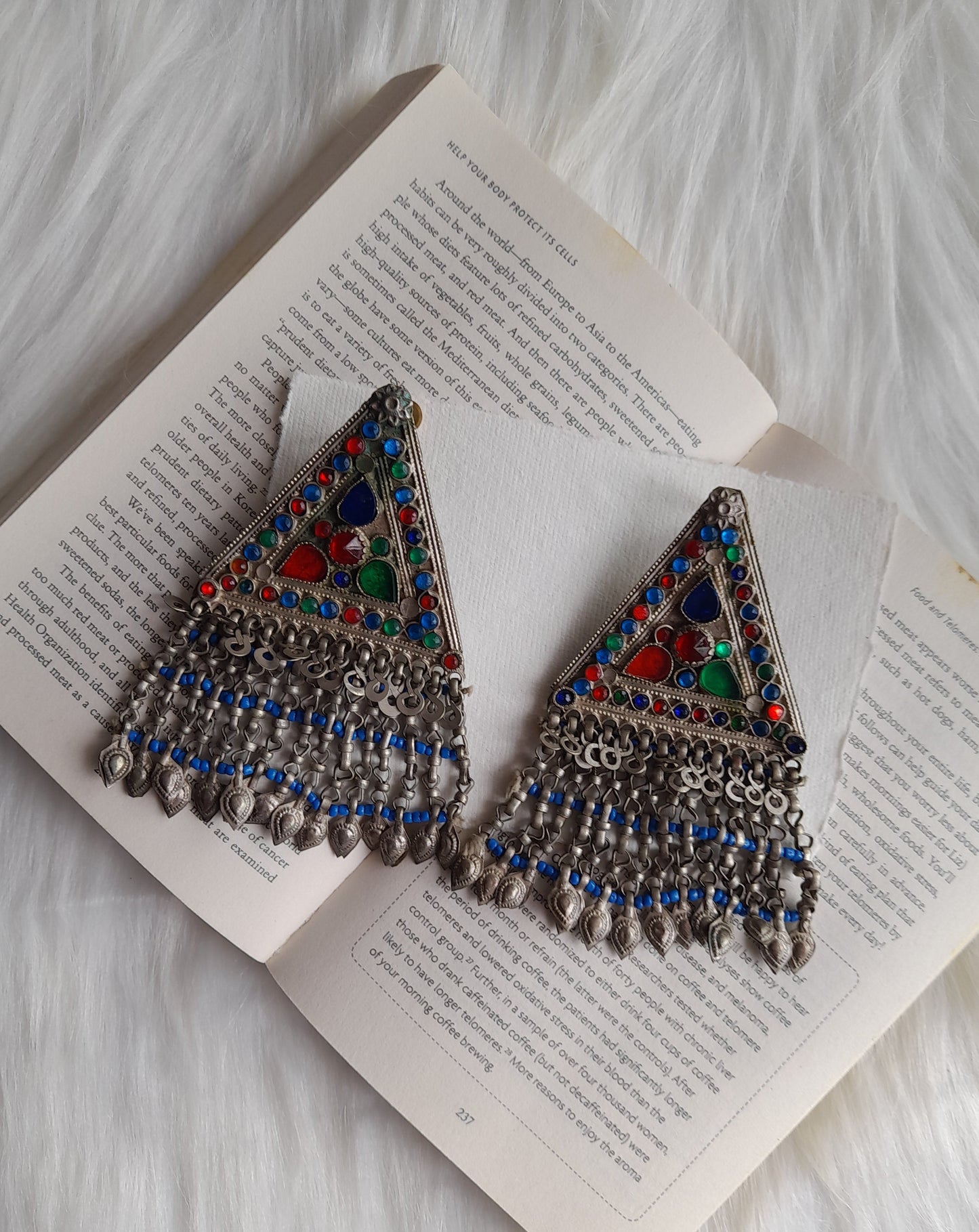 Tiraq Afghan Earrings