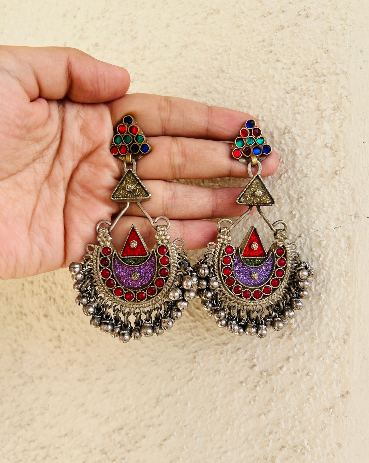 Jumma Afghan Earrings