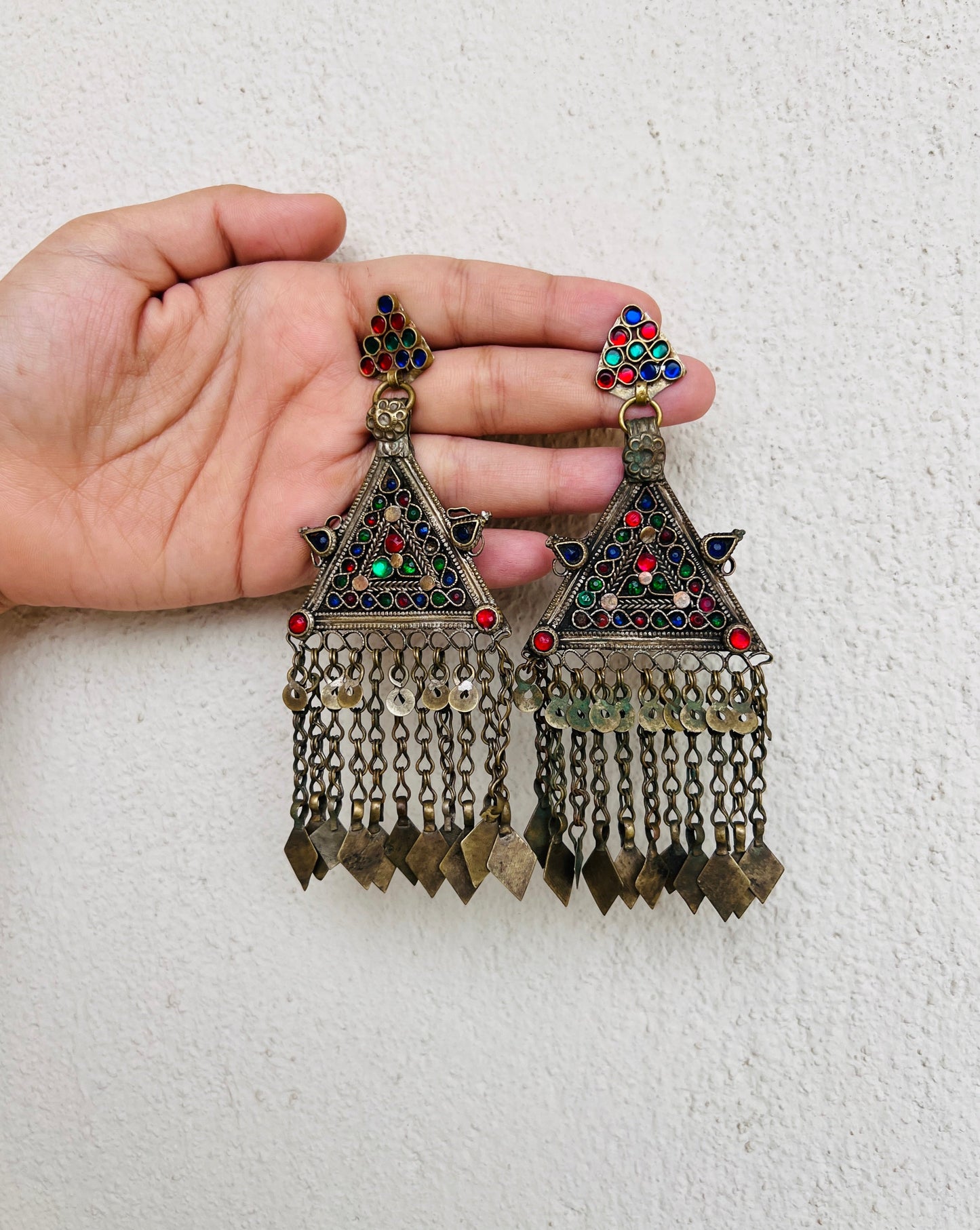 Soha Afghan Earrings