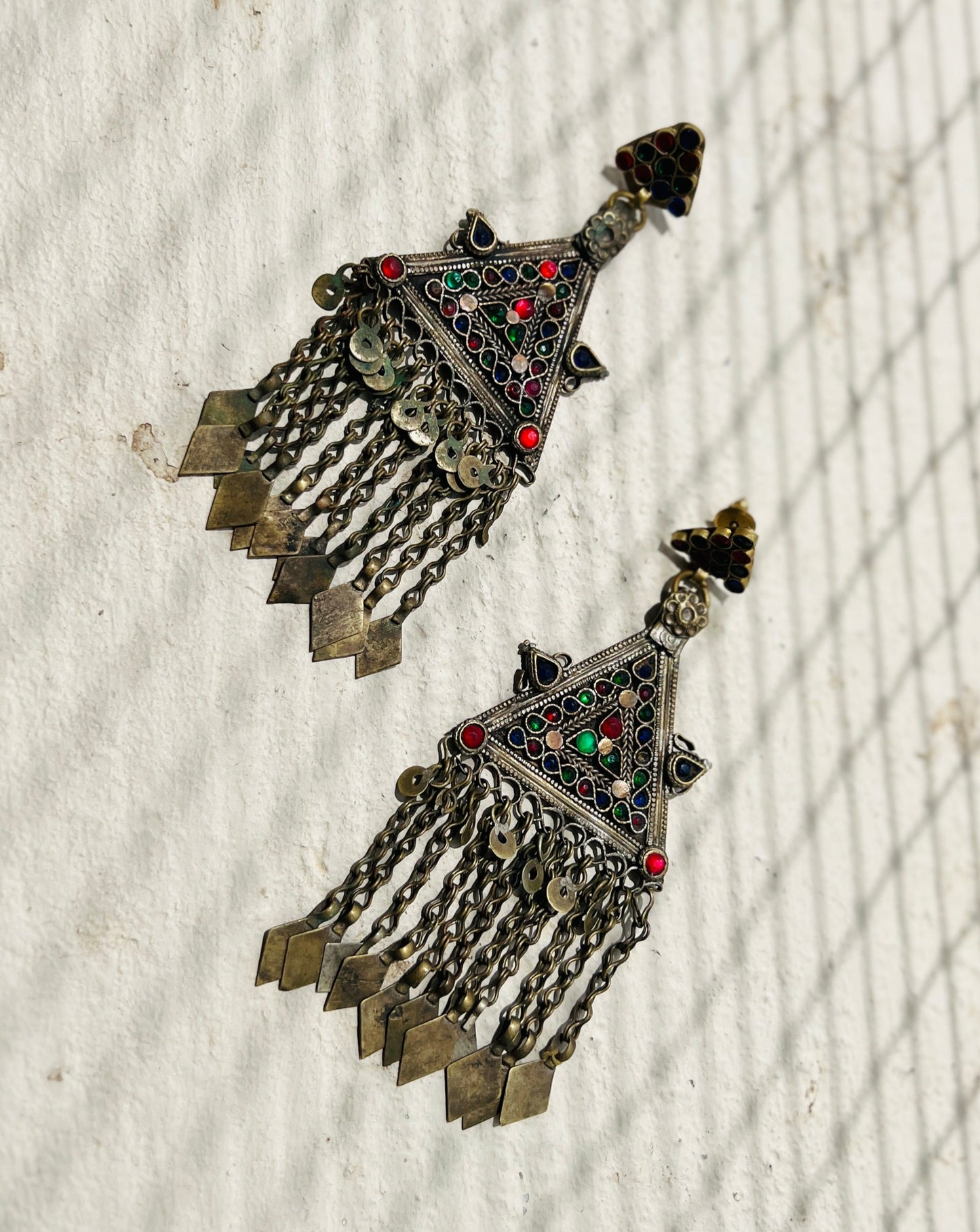 Soha Afghan Earrings