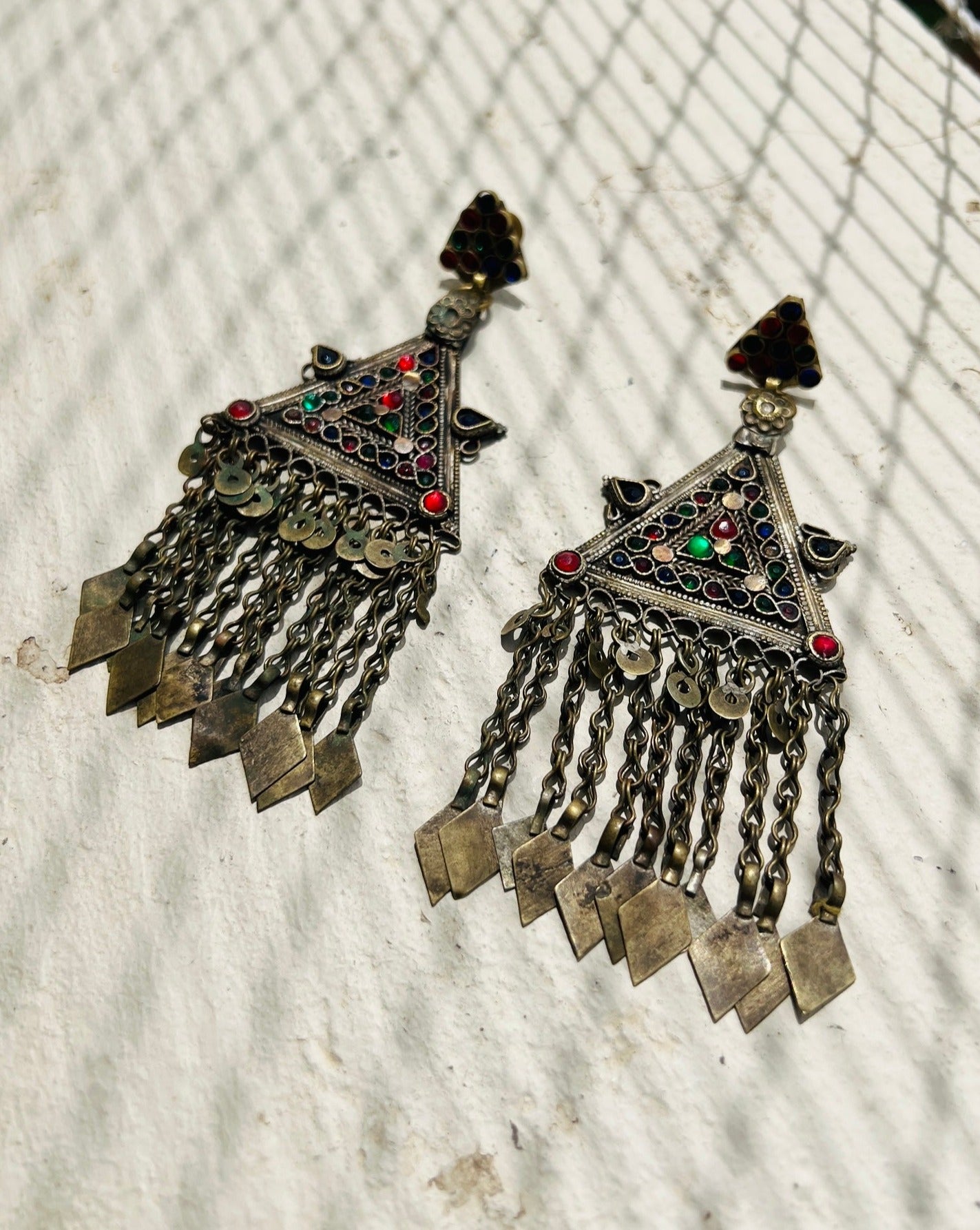 Soha Afghan Earrings