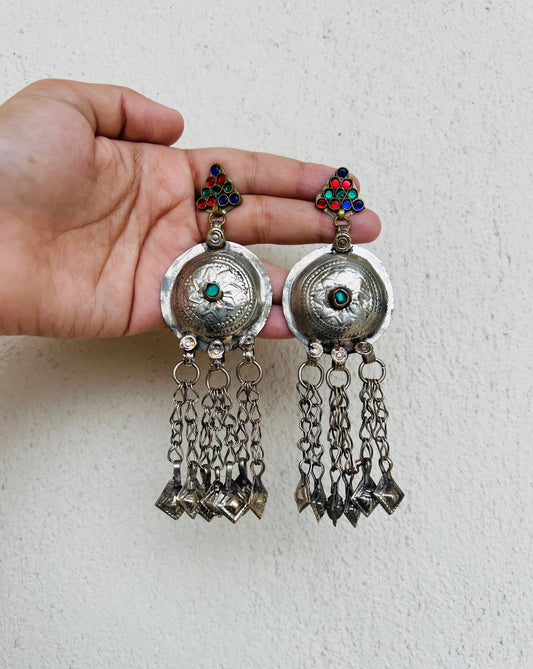 Aahaat Afghan Earrings