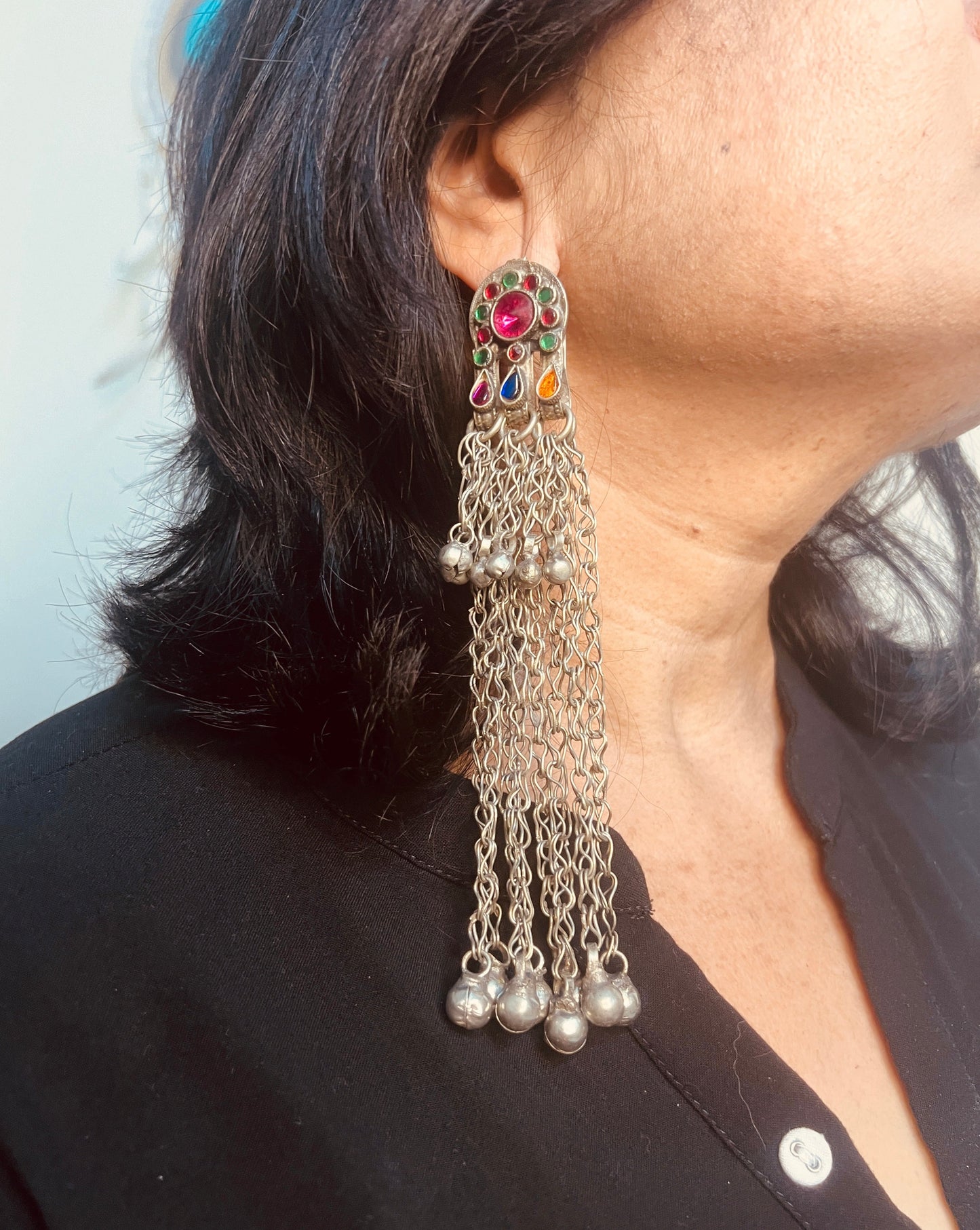 Wazeh Afghan Earrings