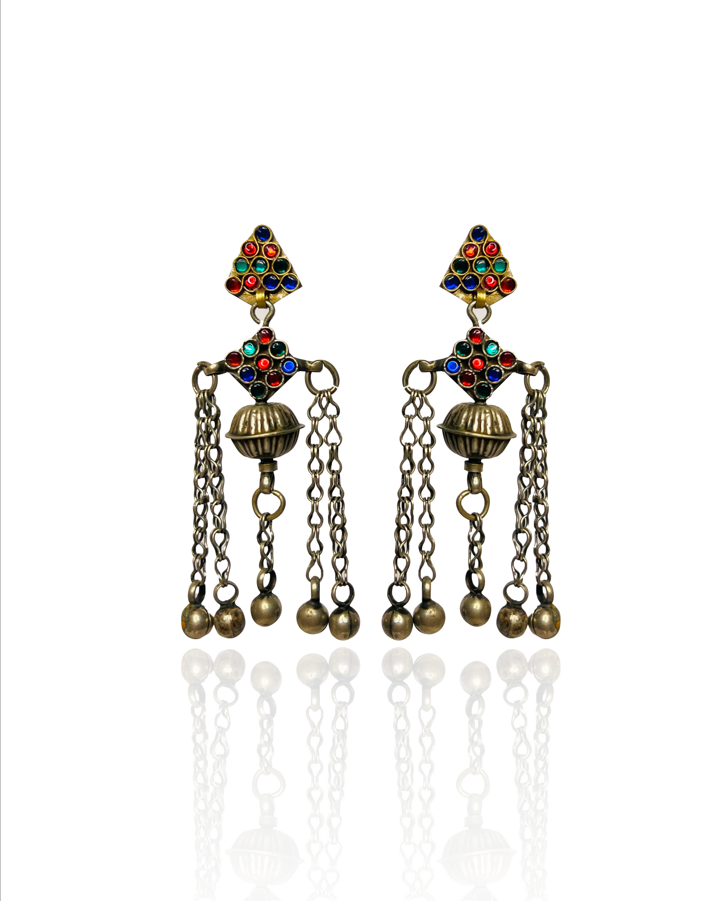 Gumbadd Afghan Earrings