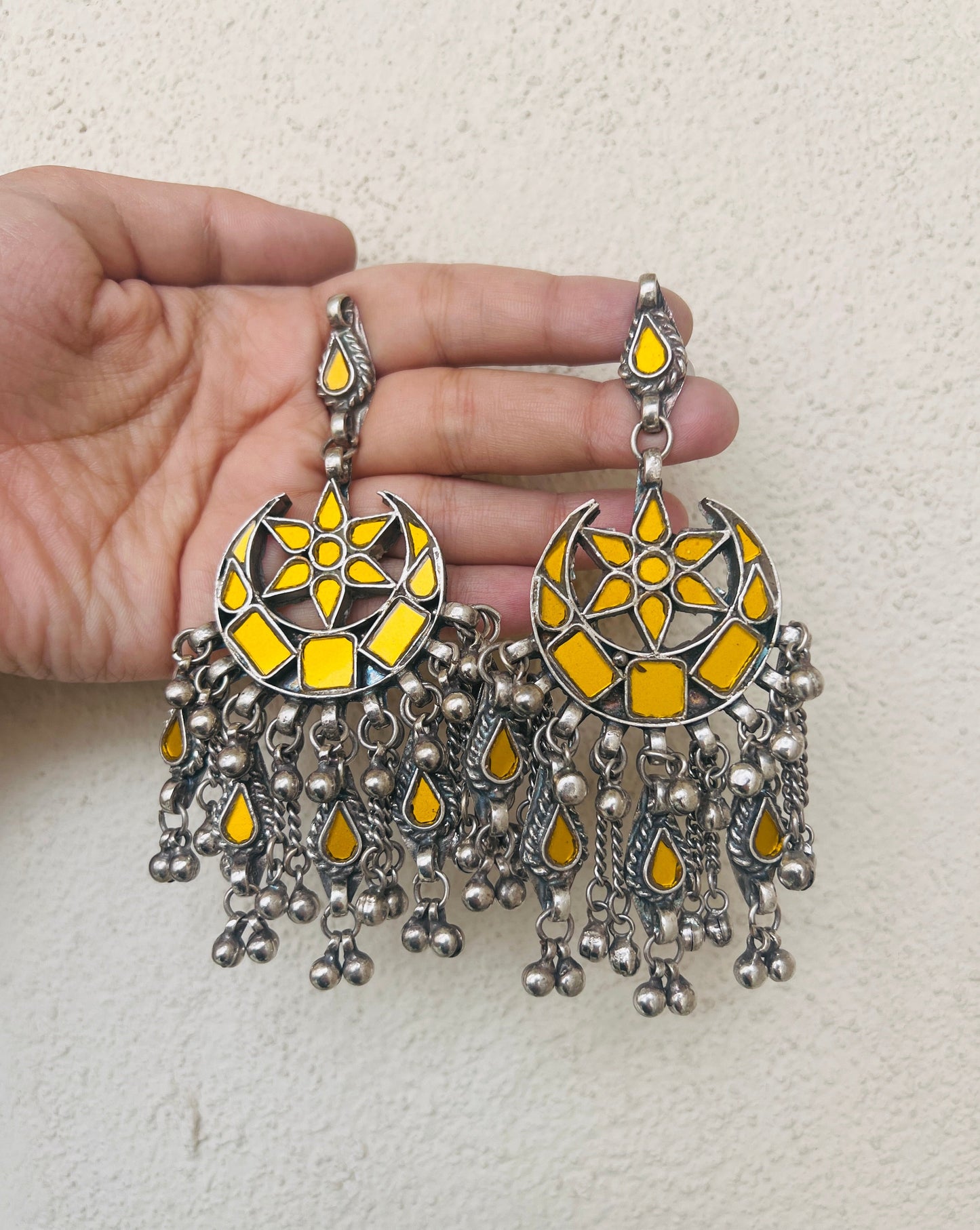 Qayamat Glass Earrings