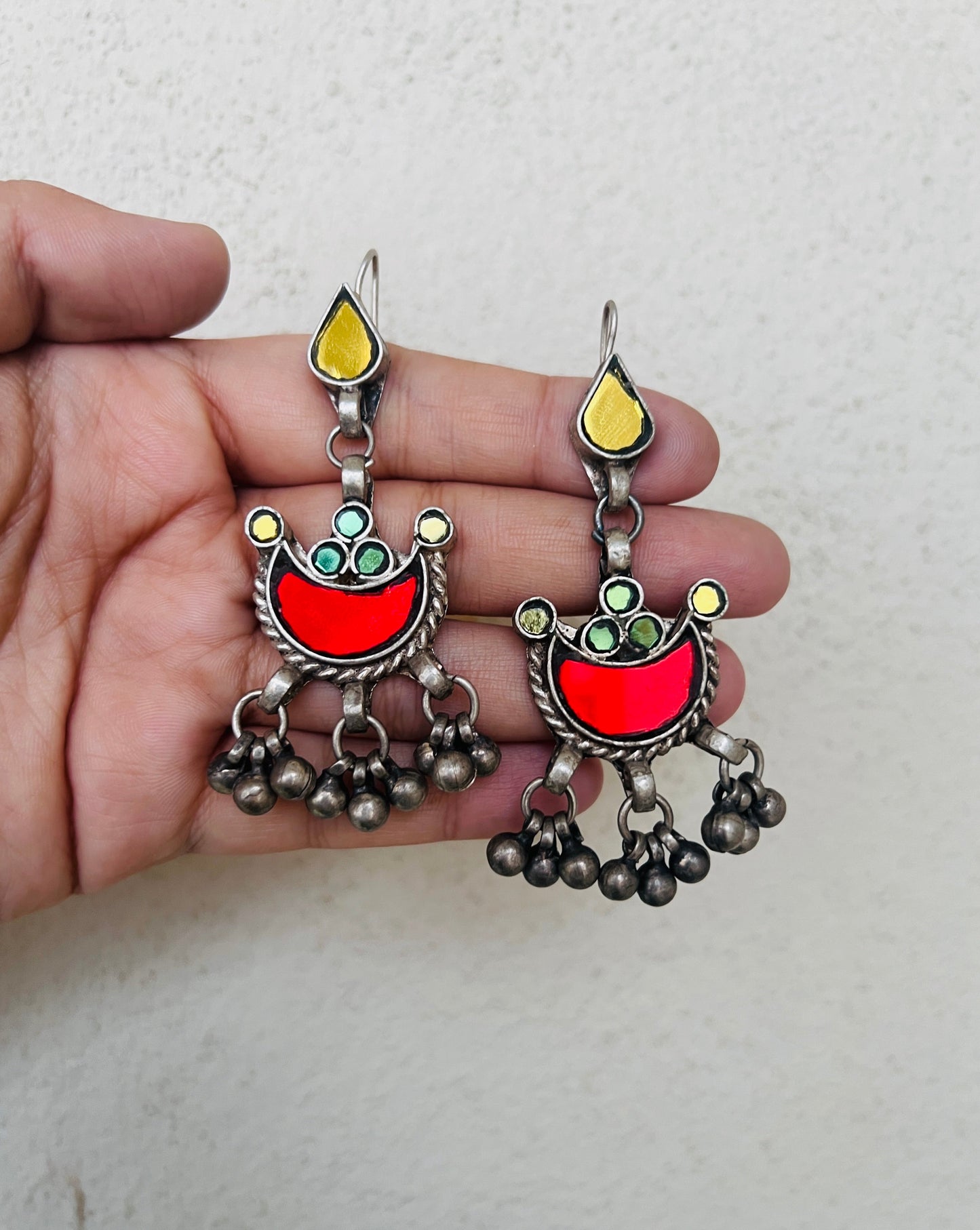 Chaand Glass Earrings