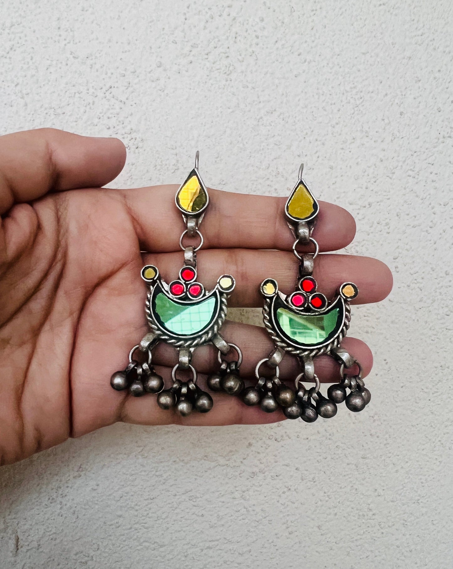 Chaand Glass Earrings