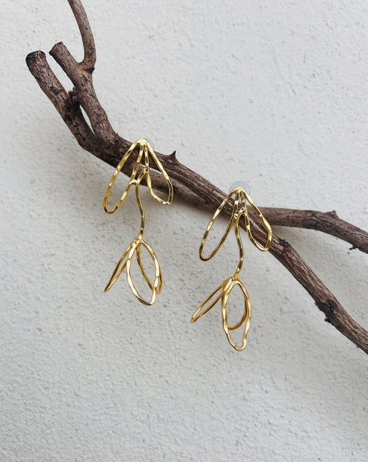 Patta Brass Earrings