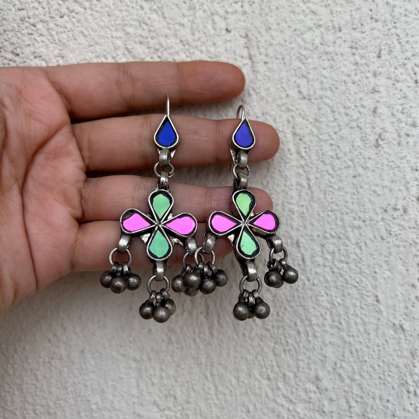 Nazarah Glass Earrings