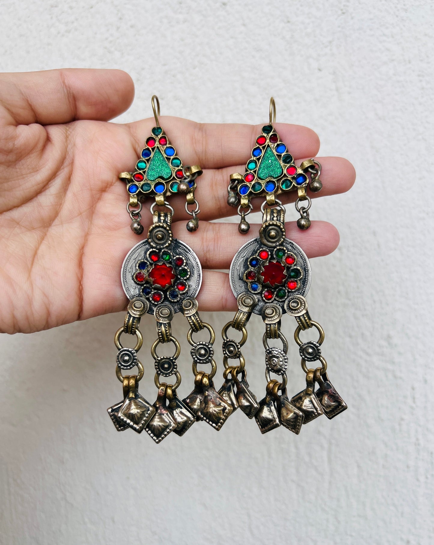 Aruna Afghan Vintage Earrings