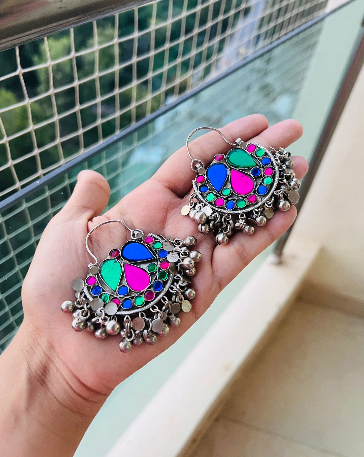 Ophelia Afghan Earrings